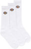 VALLEY GROVE EMBROIDERED SOCK WHITE
