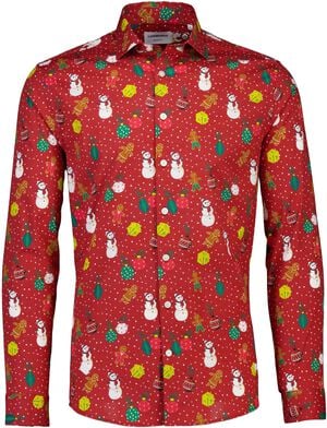 AOP Christmas shirt L/S