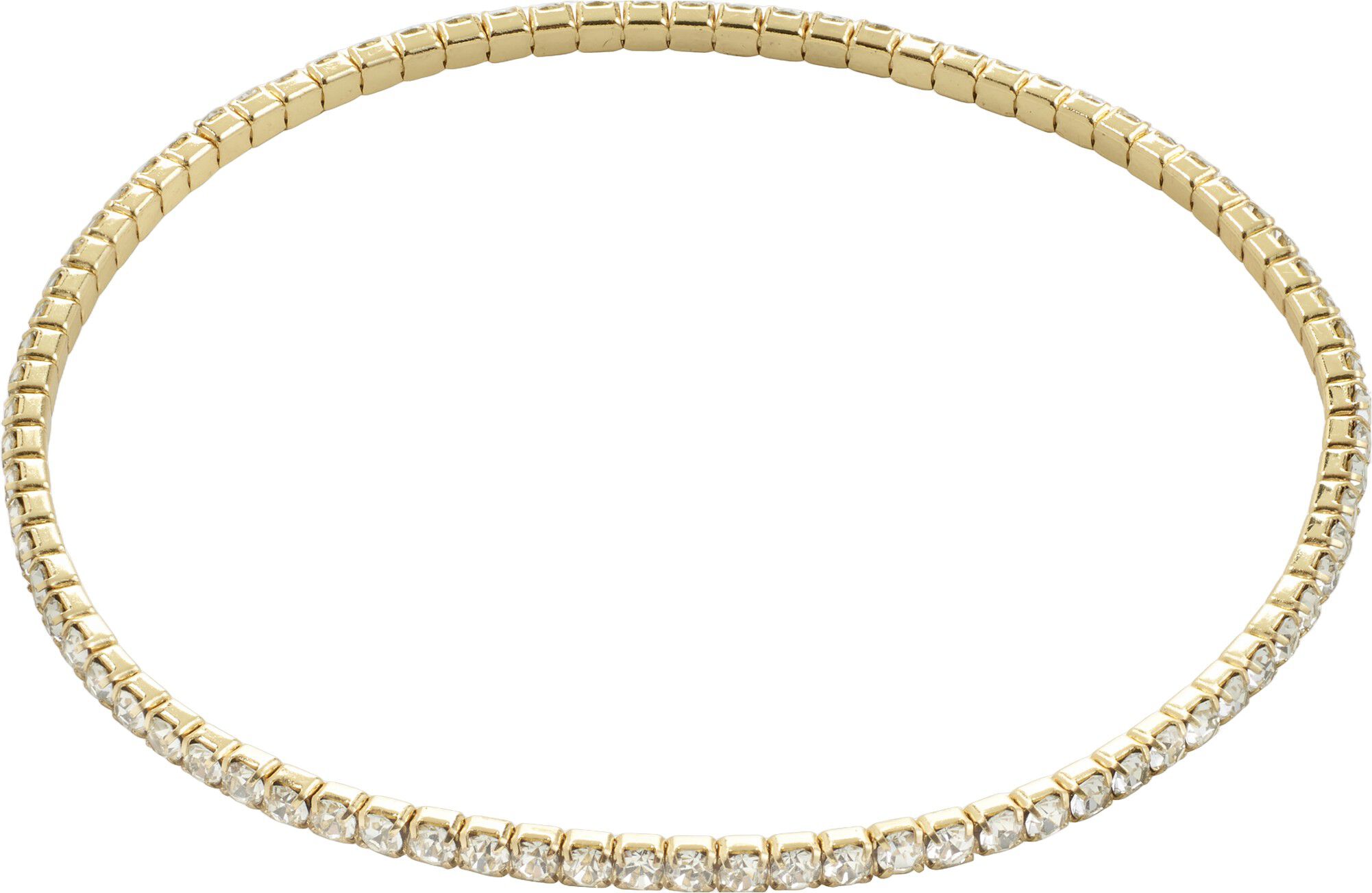 ARASH krystal armb&aring;nd guldbelagt Wh