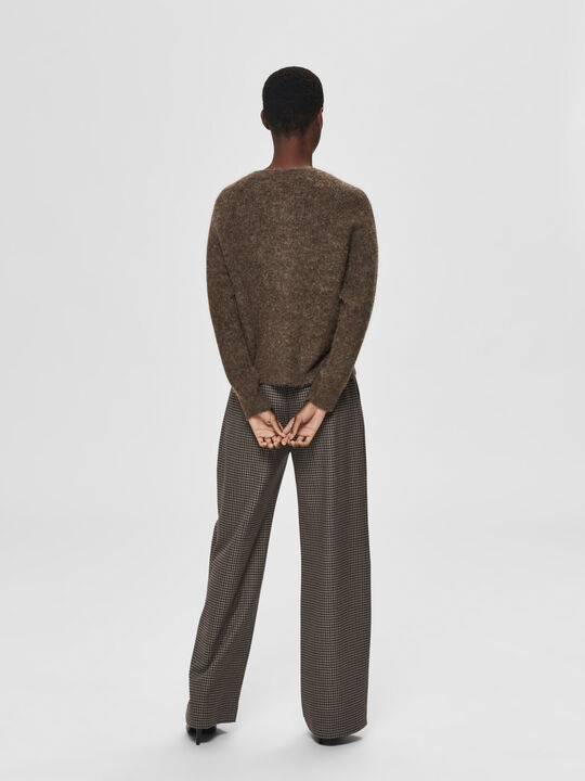 SLFLULU LS KNIT SHORT CARDIGAN NOOS