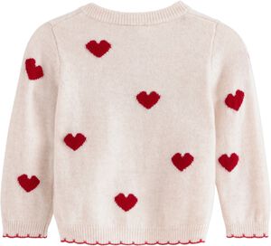 Cardigan Heart knit wool