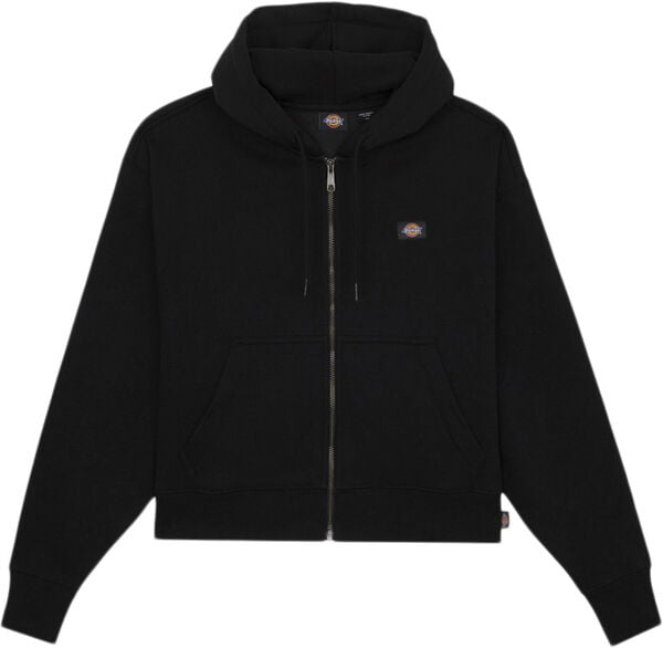 OAKPORT ZIP HOODIE W BLACK