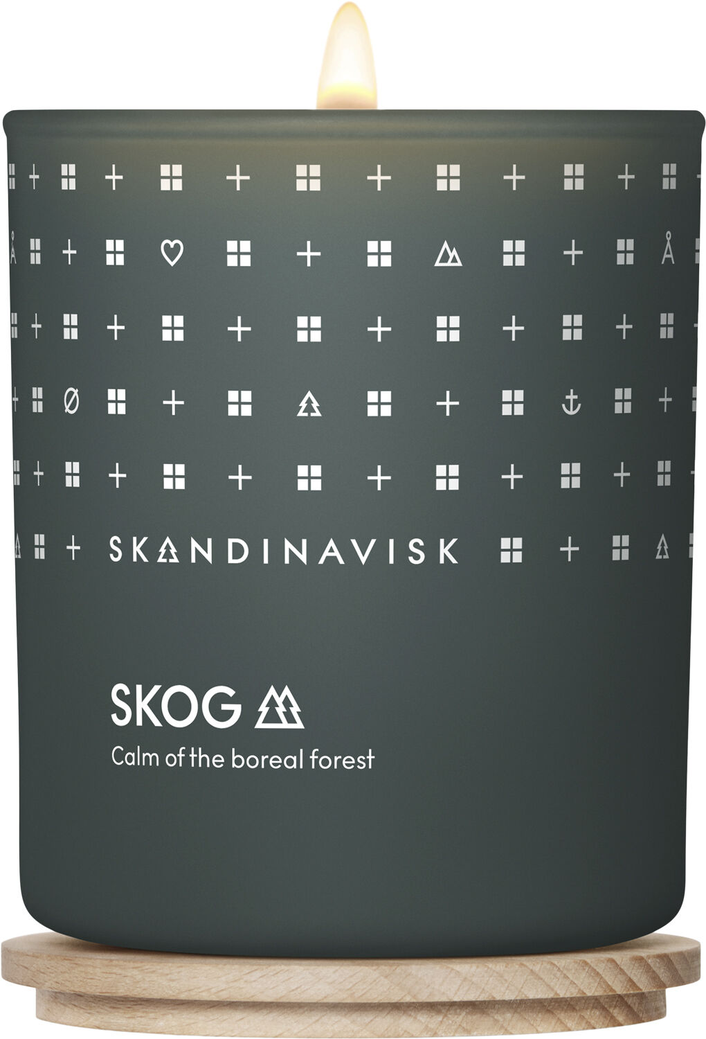 SKOG Scented Candle w Lid 200g