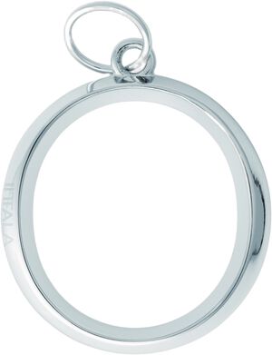 Iittala bogstav vedhæng O 5cm metal