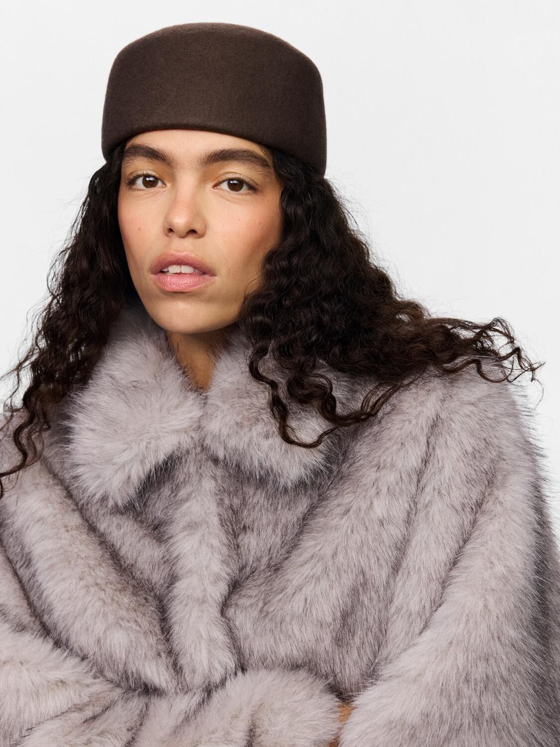 PCVIOLA PILLBOX WOOL HAT BC