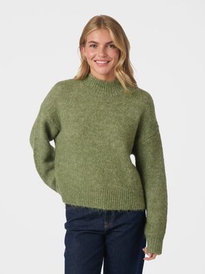 Paulina Fluffy Knit Blouse