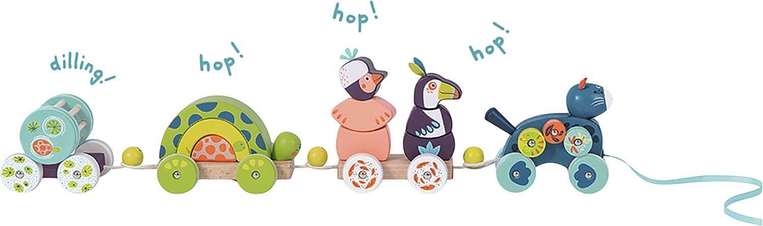 Moulin Roty - Aktivitetstog - Stort