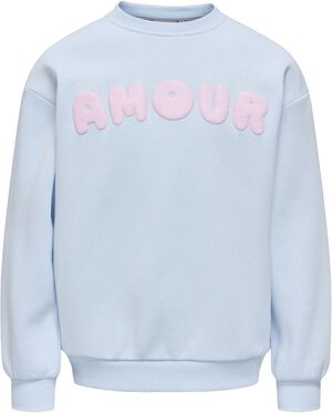 KOGMARISA L/S O-NECK LOOSE PRINTED