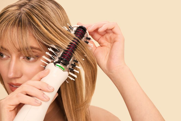 Shark SmoothStyle HT202EU Heated Brush & Smoothing Comb