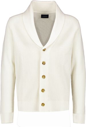 Recycled shawl collar cardigan