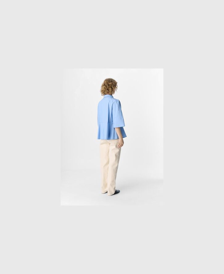 OBJKIRA PEPLUM 2/4 SHIRT E PA 25 DI