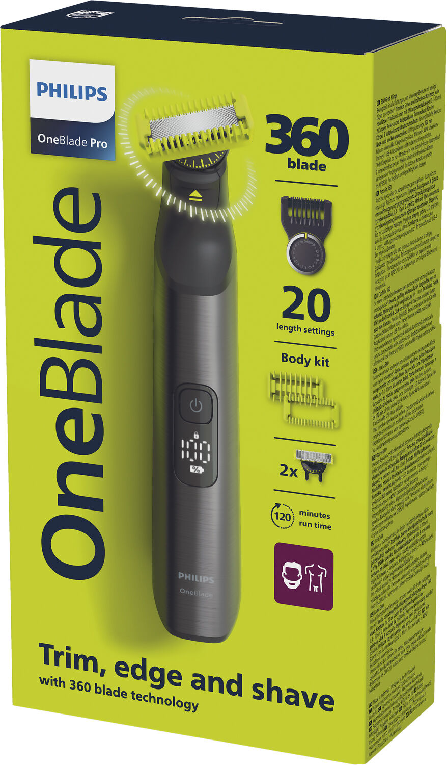 OneBlade Pro Face + Body