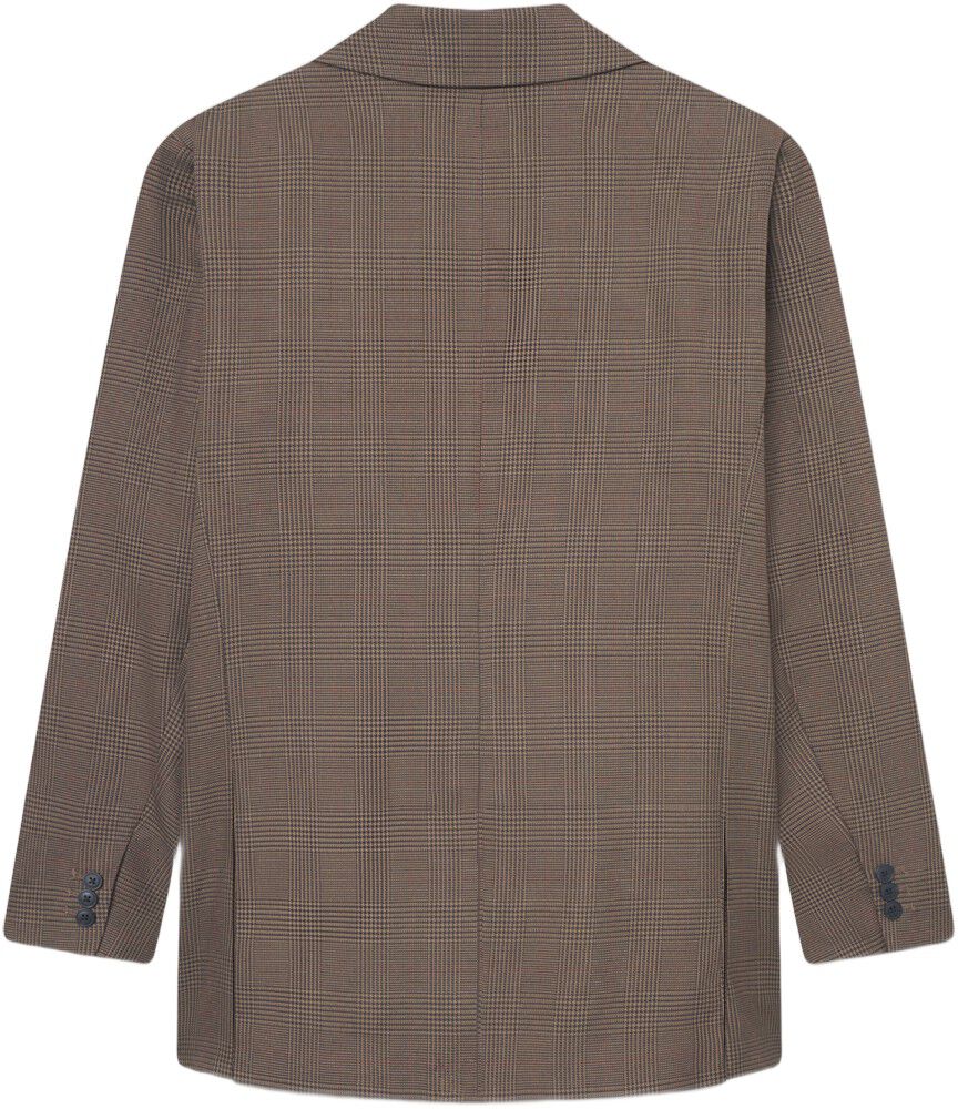 James Houndstooth Check Blazer