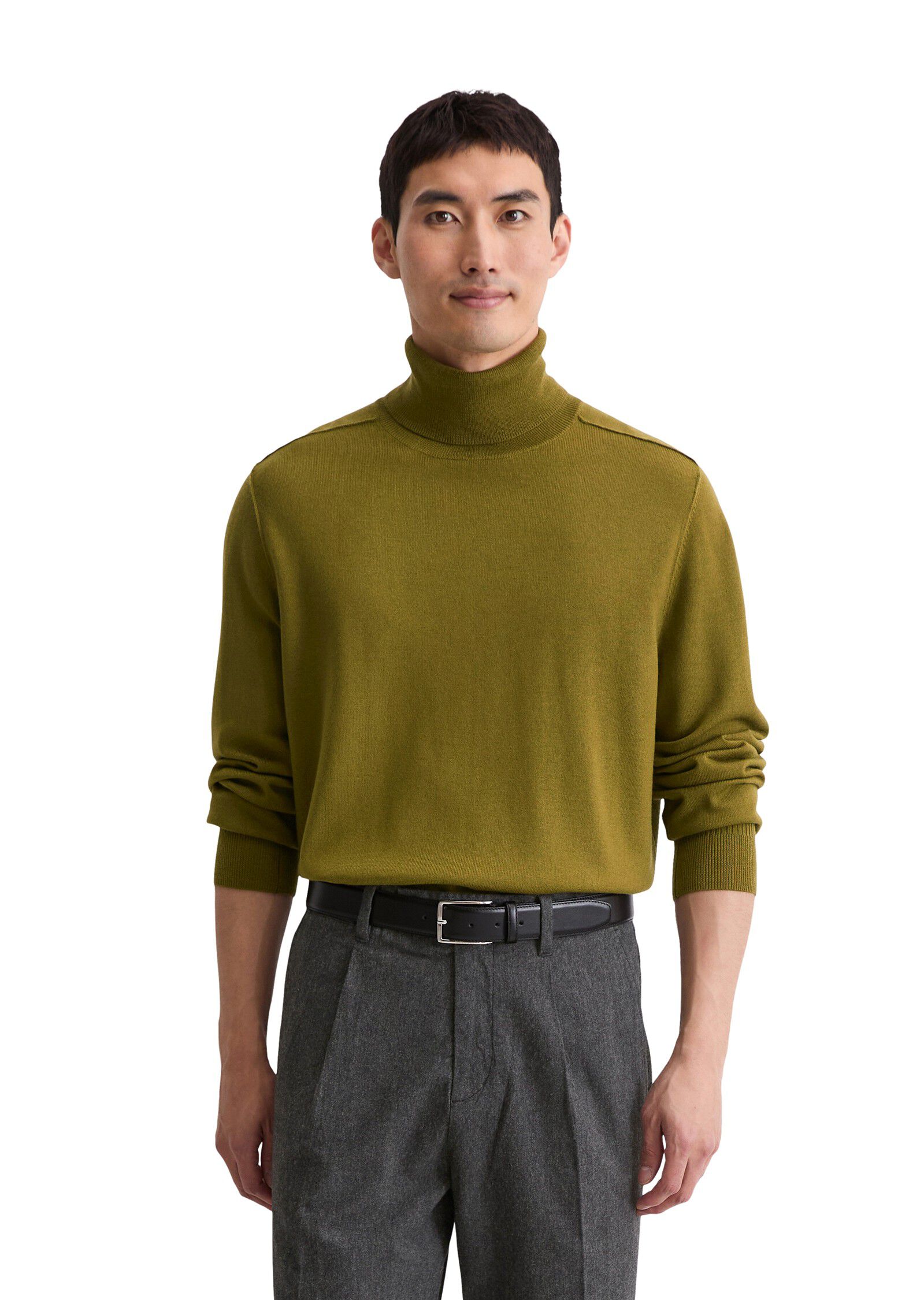 Turtleneck in pure merino