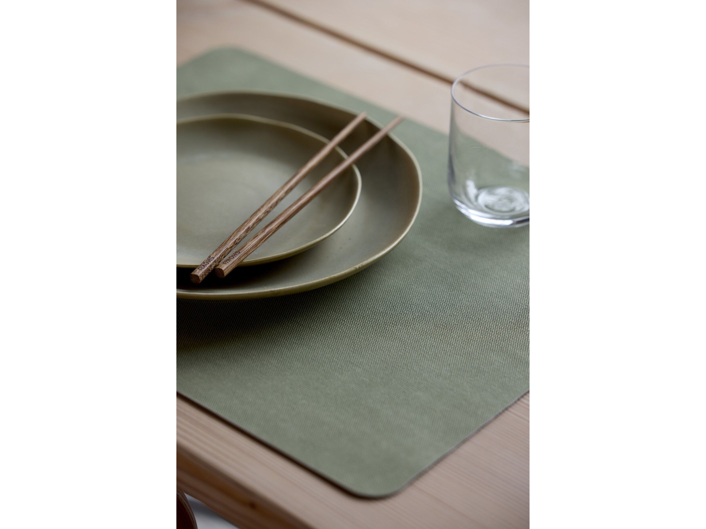 Spisebrikke Shoku 46 x 35 cm 4 stk. Pure Green