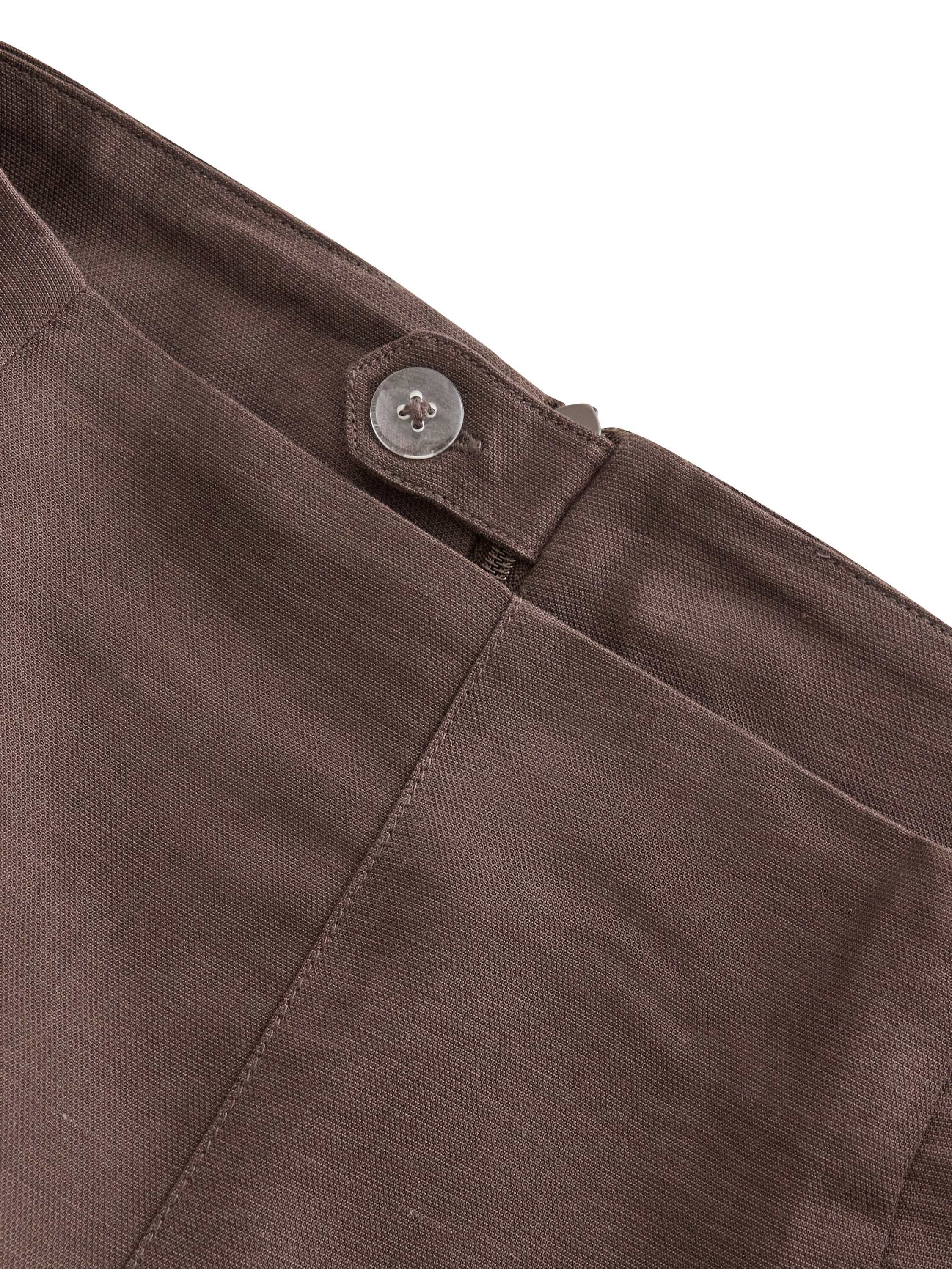 Vid bukse med normal midje og skjul