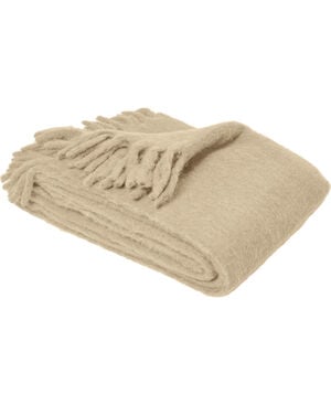 Fluffy pledd, plain