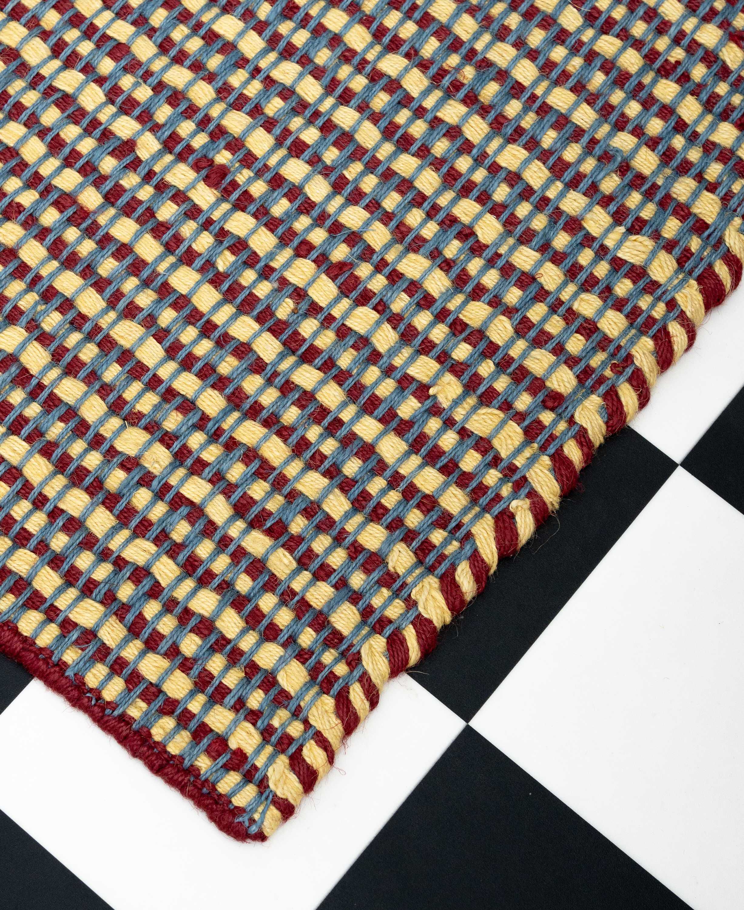 Striped Jute Doormat - Rooibos