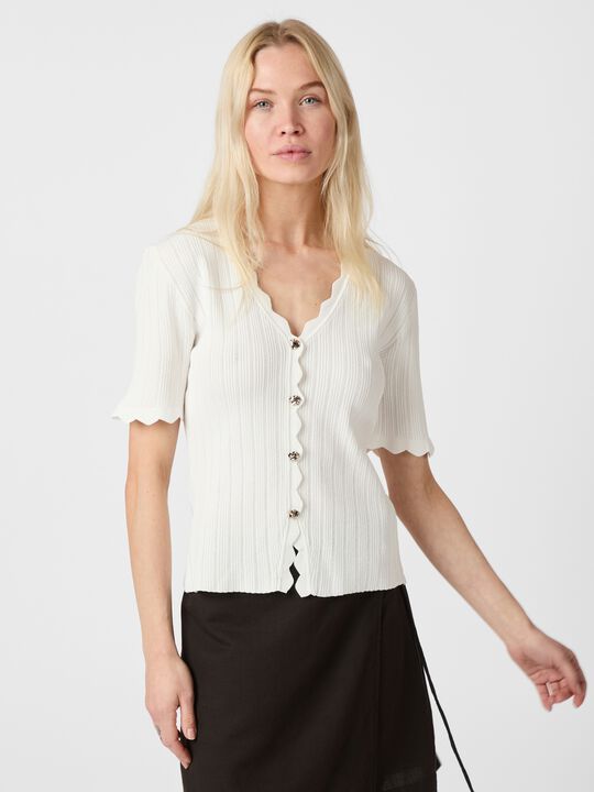 Larifa Stitch Knit Tee