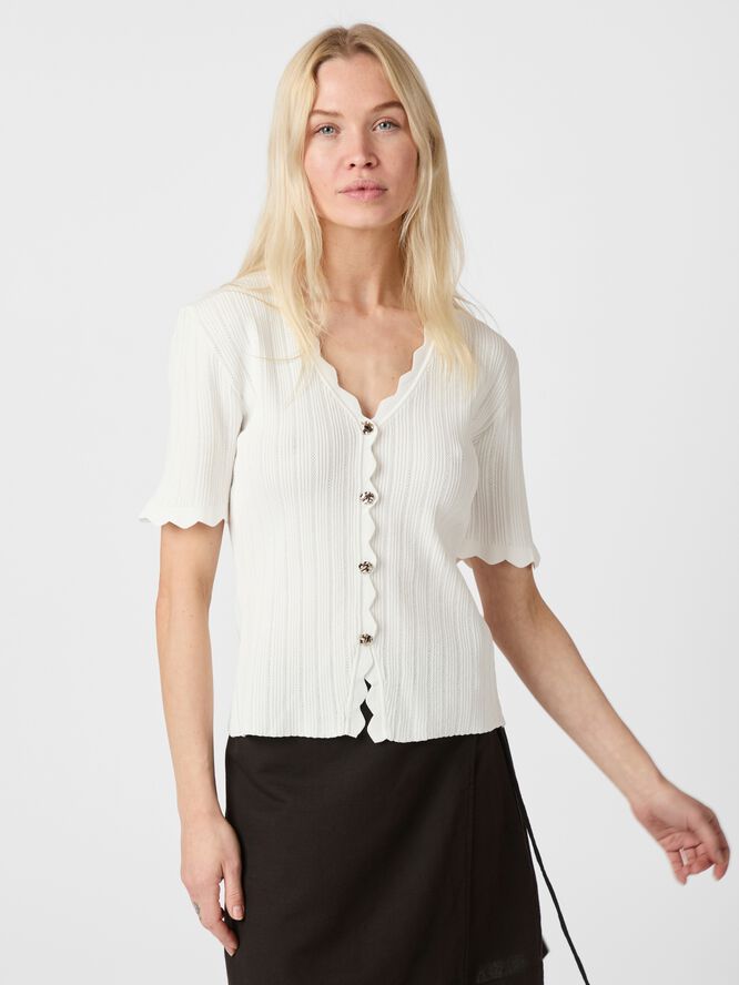 Larifa Stitch Knit Tee