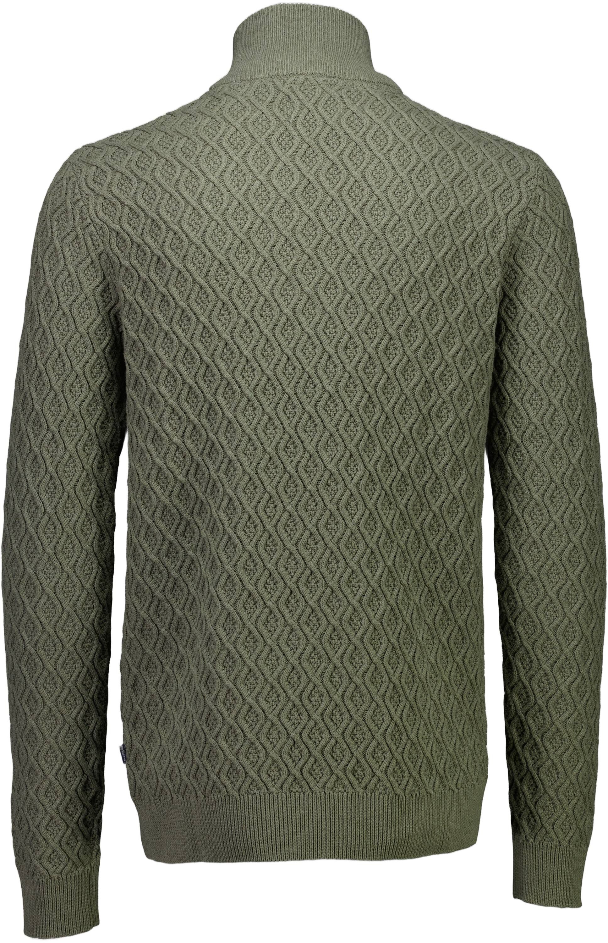 Recycle structure half zip