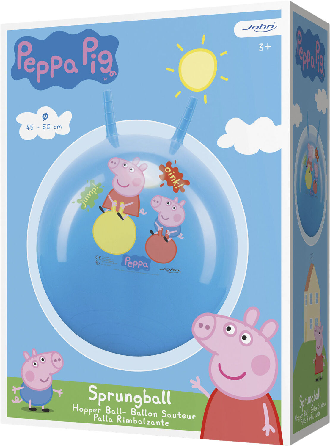 PEPPA PIG 50cm HOPPEBOLD