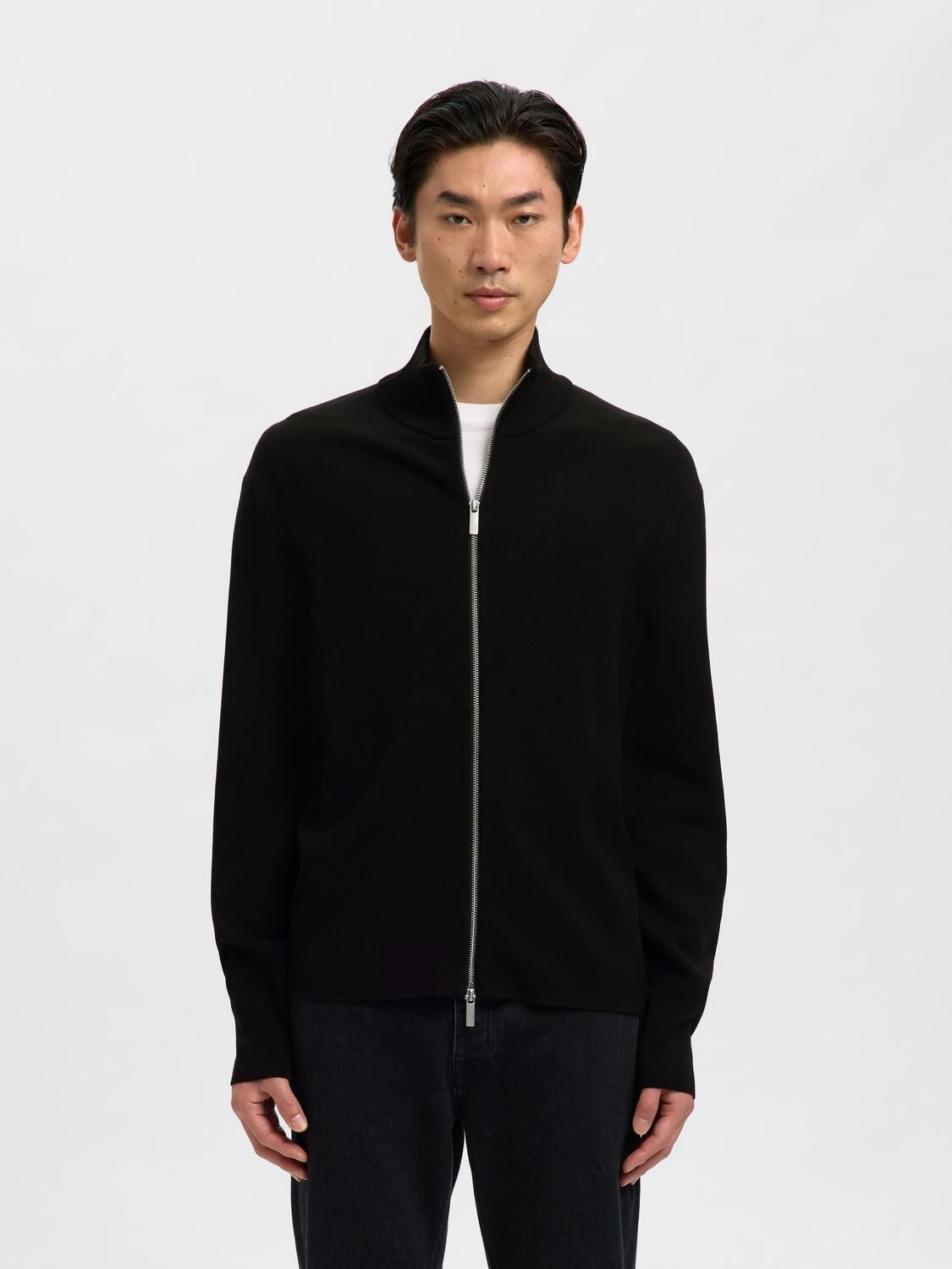 Slhteller Fn Zip Cardigan Noos