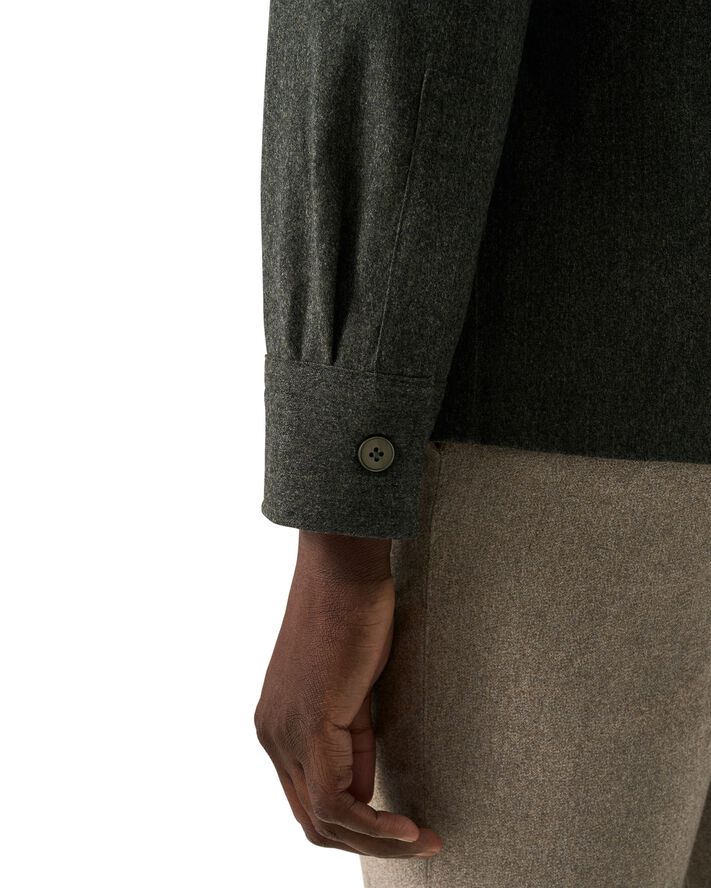 Active Wool Four Pocket Overshirt