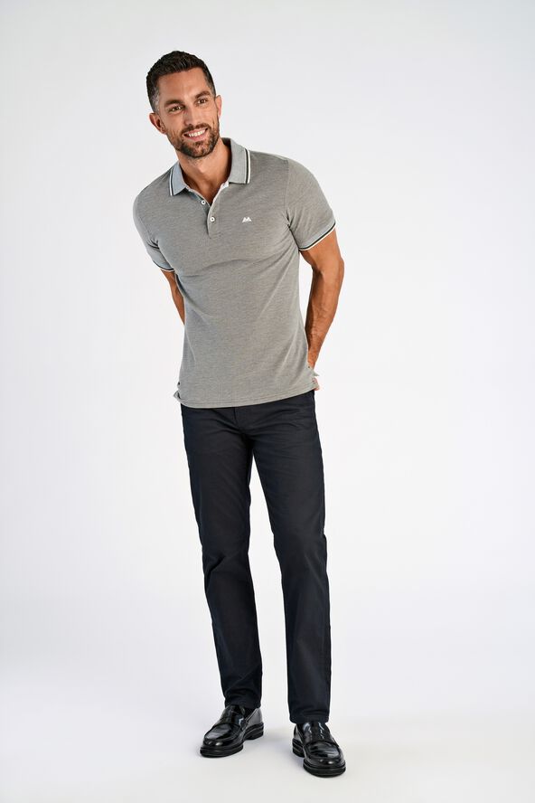 Organic cotton polo S/S