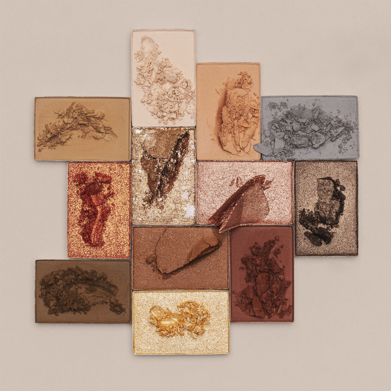 EYE SHADOW PALETTE - VIBRANT NUDE 1. 0