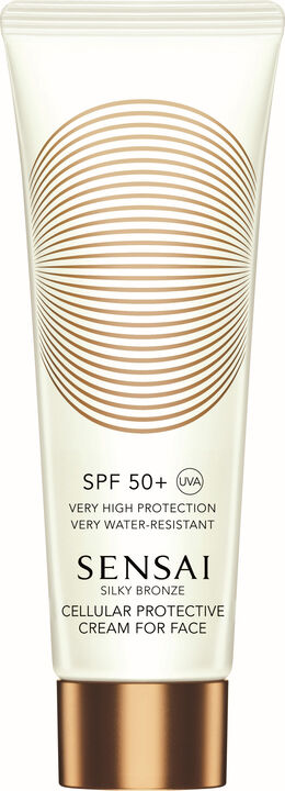 Silky Bronze Cellular Protective Cream For Face SPF50+