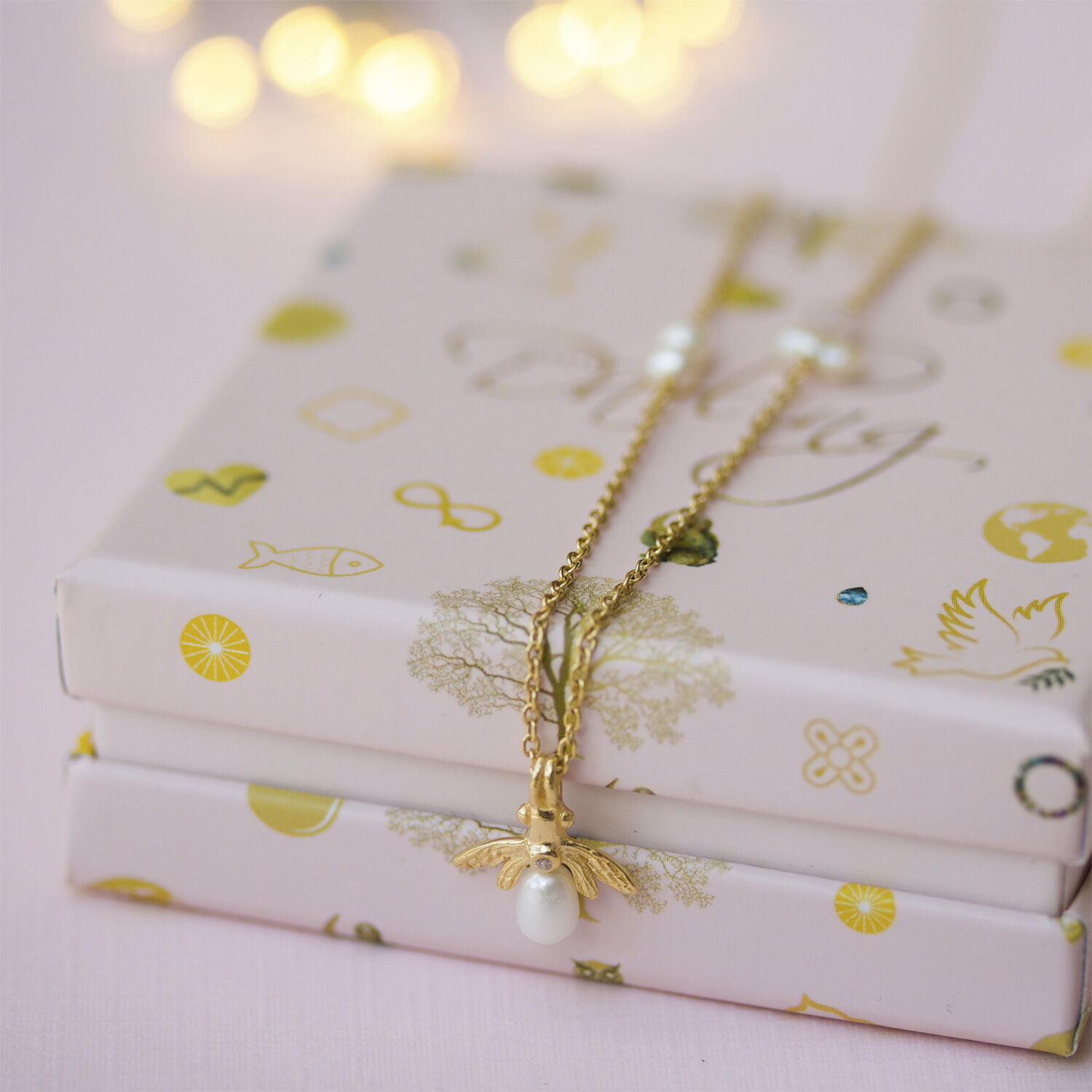 Bee The Change Necklace