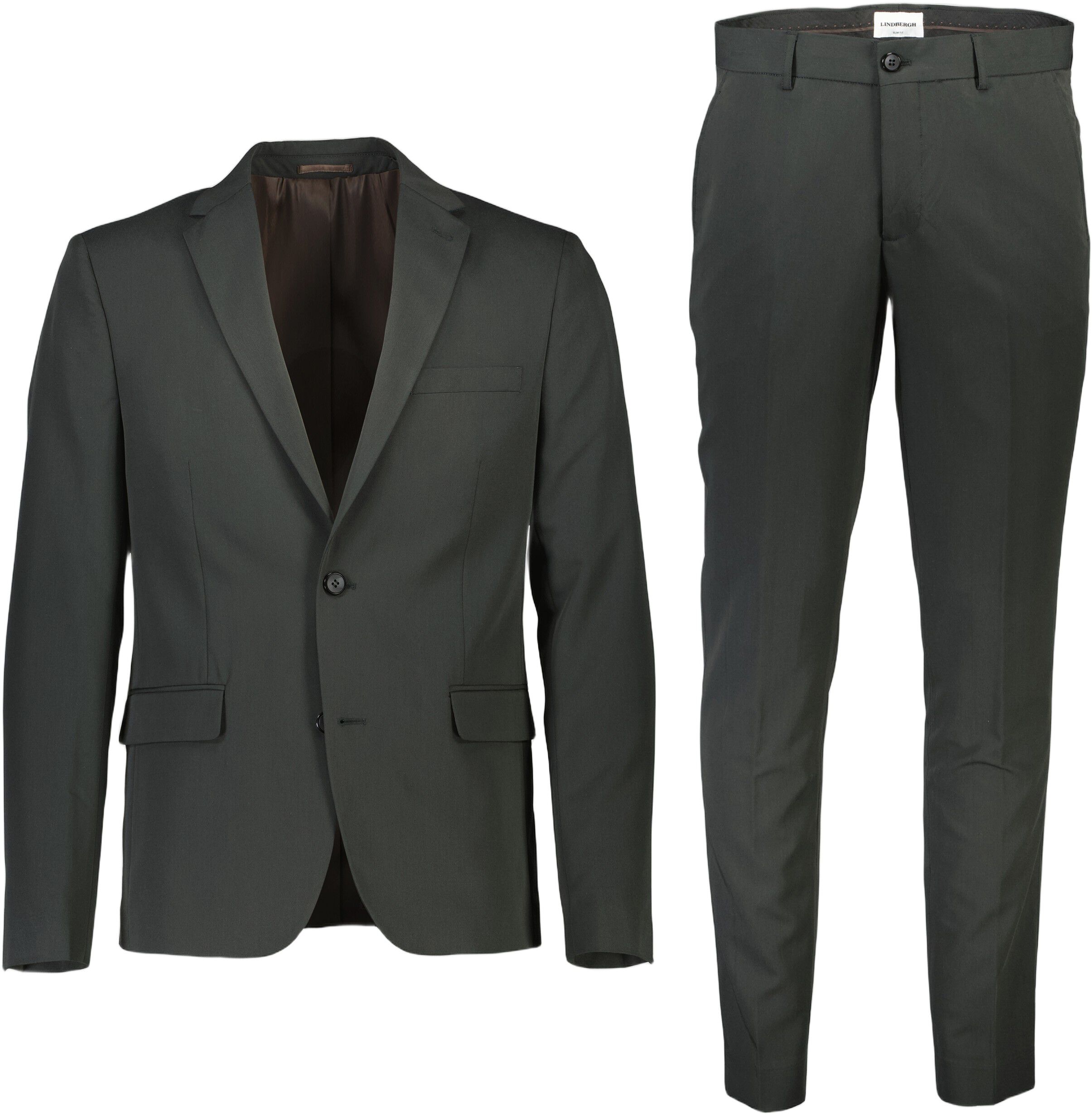 Fine twill stretch suit