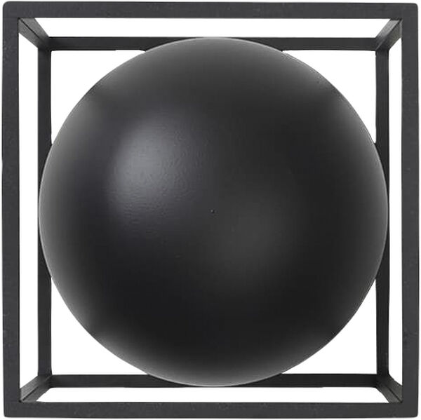 Kubus Flowerpot 14, Black