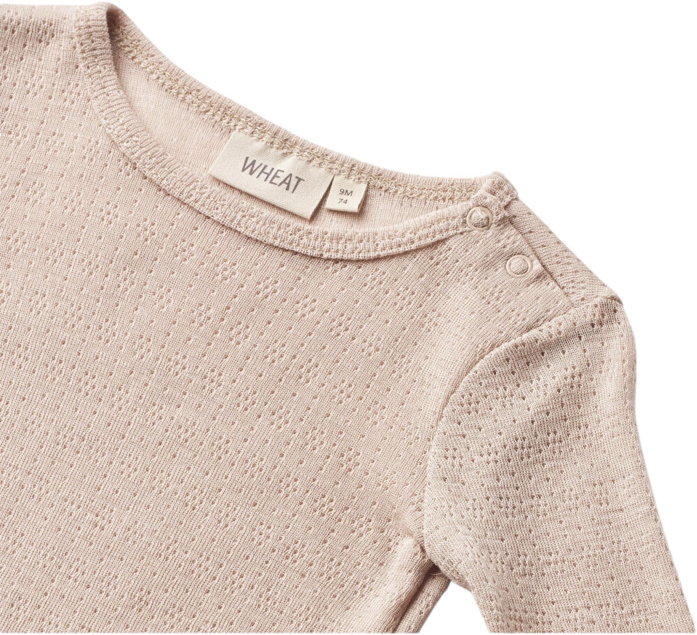 Lang&aelig;rmet Uld/silke body Liea