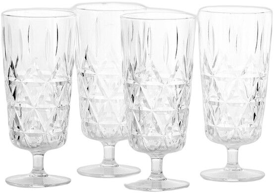 Picnic Juni glass high, 4-pcs (6) Clear