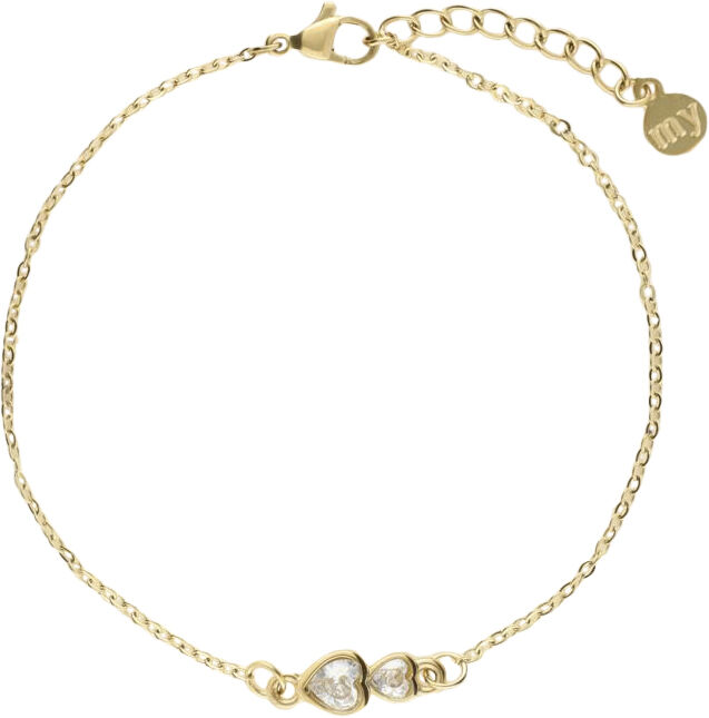 Bracelet set two hearts