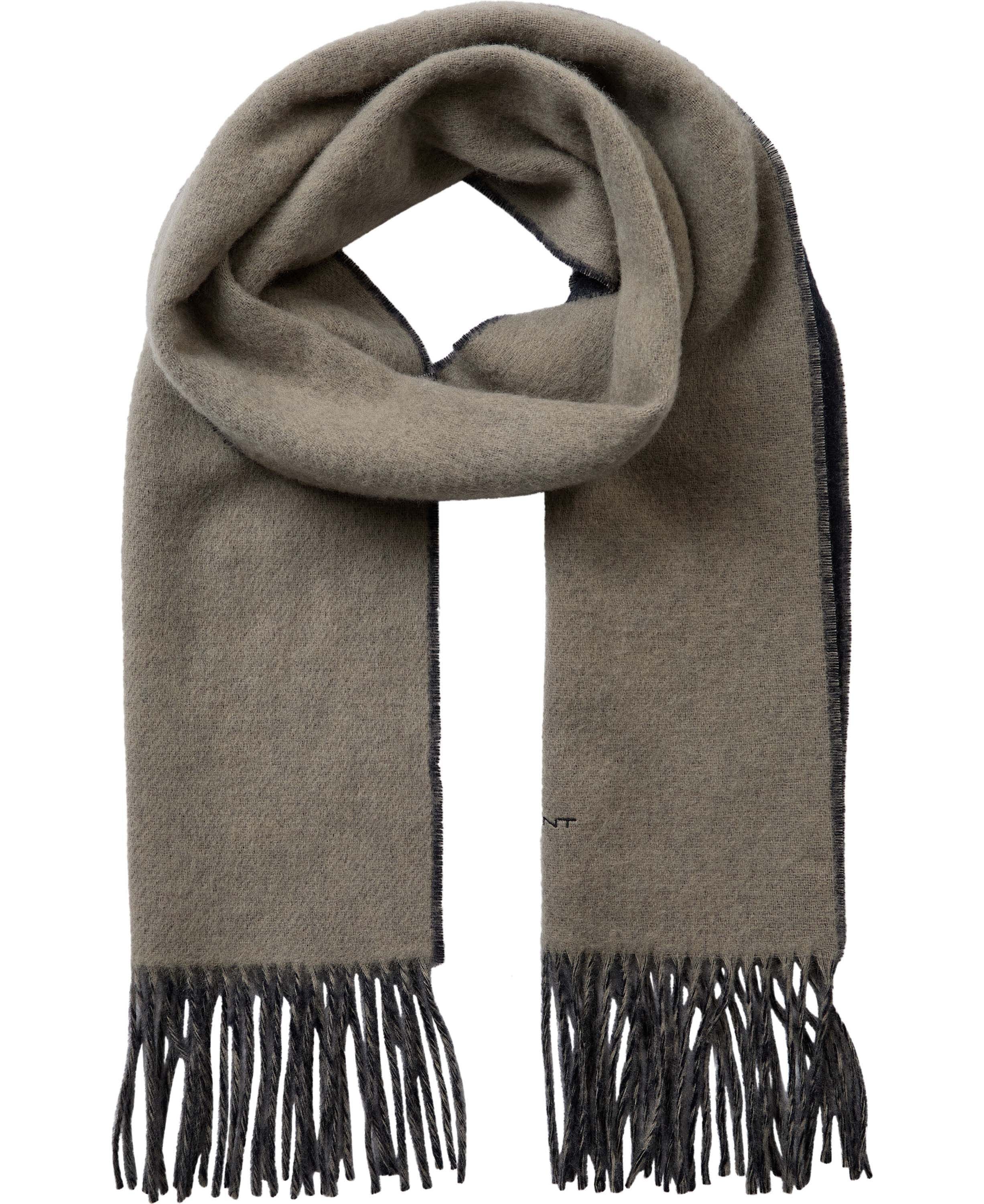 TWO TONE WOOL SCARF