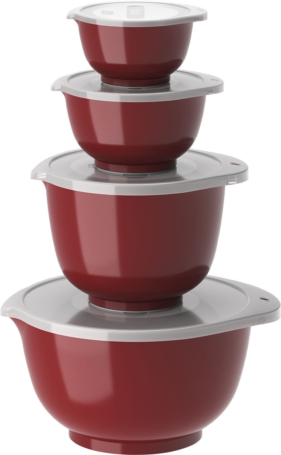 Margrethe-sett 8 dlr 0,25 + 0,5 + 1,5 + 3 L R&oslash;d