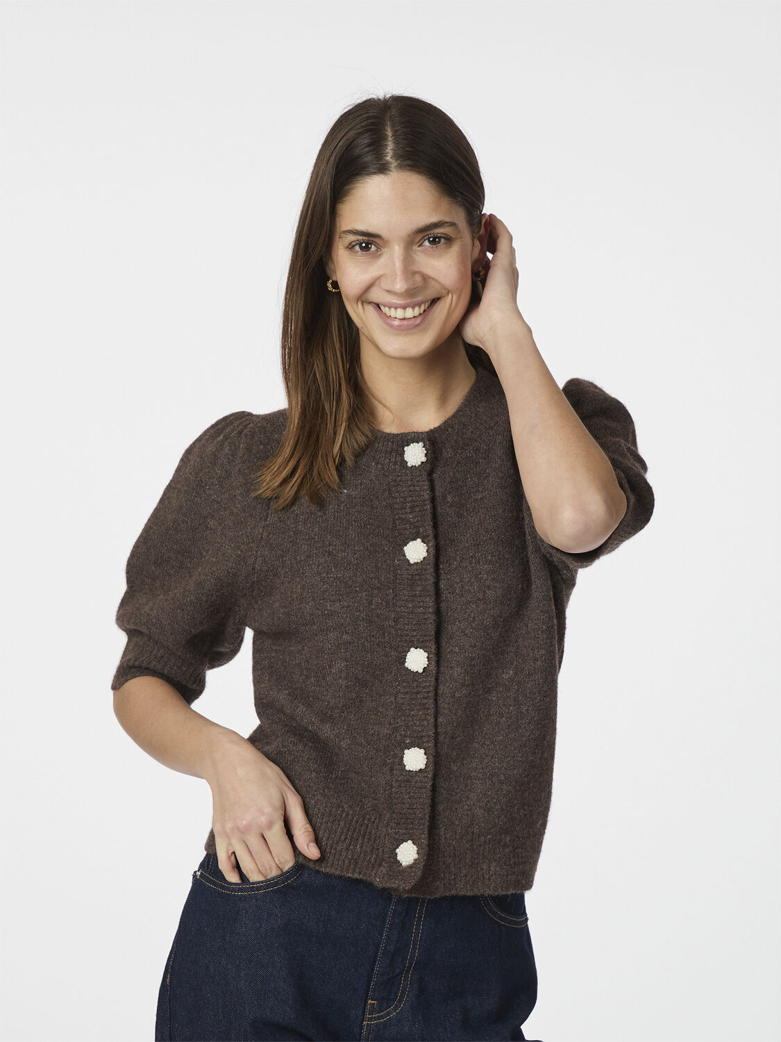 Neo Noir x Magasin - Trudy Deco Knit Cardigan
