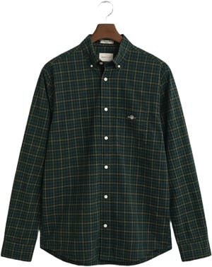 REG CLASSIC POPLIN CHECK SHIRT