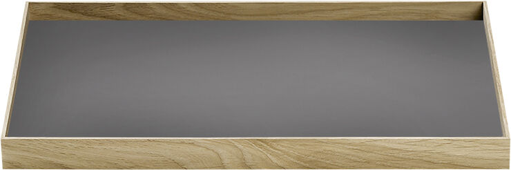 FRAME Tray Medium Oak Grey