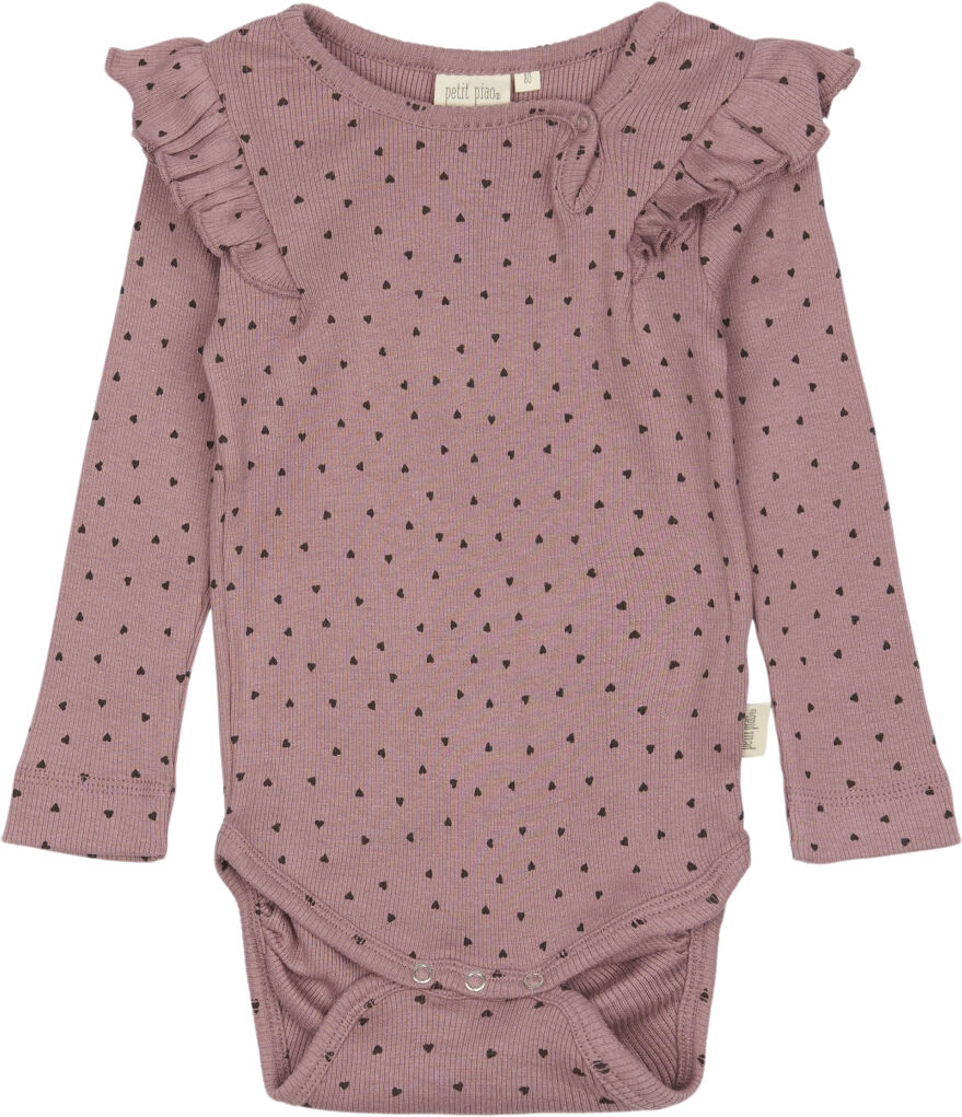 Body L/S Frill Modal heart