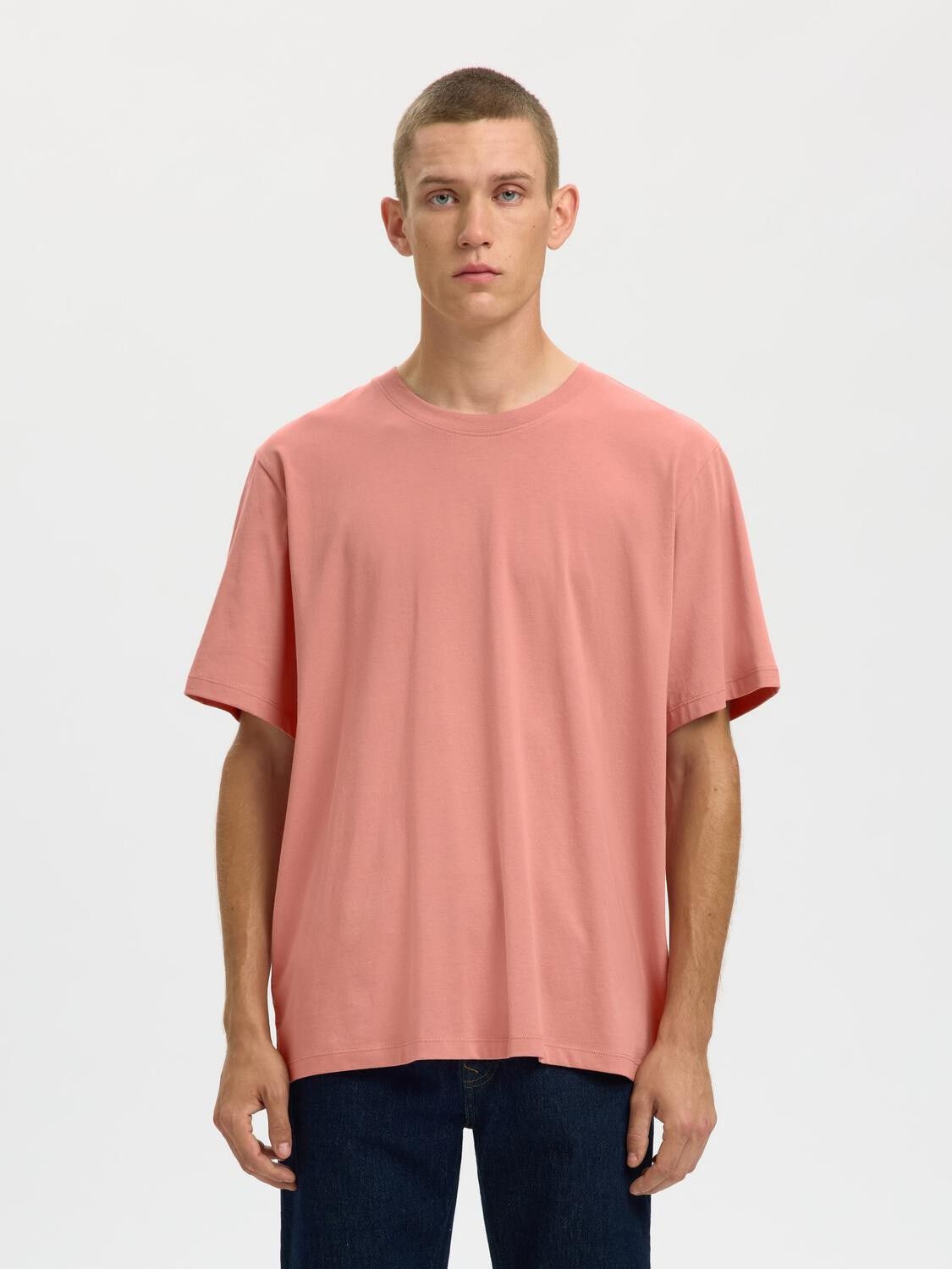 SLHASPEN SS O-NECK TEE NOOS