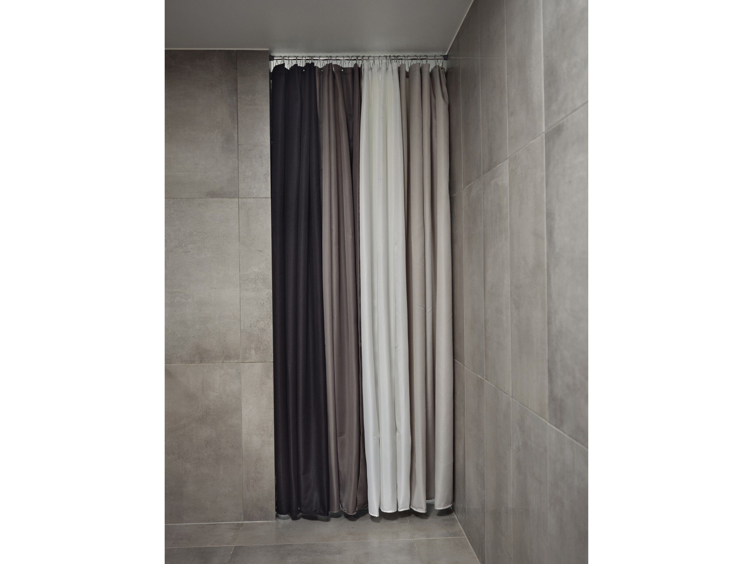 Dusjforheng Lux 180x200 Taupe