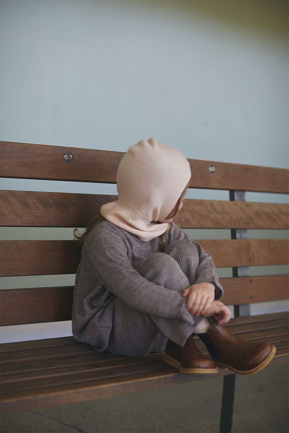 MERINO WIDE RIB PANTS