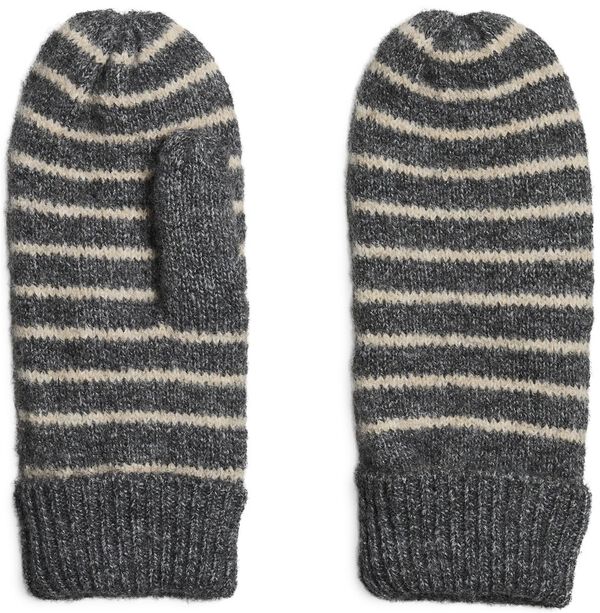 PCNORMA STRIPE MITTENS BC