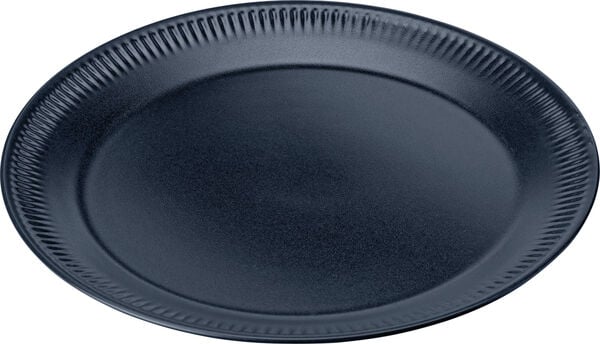 Tallerken, blå, Ø19 cm