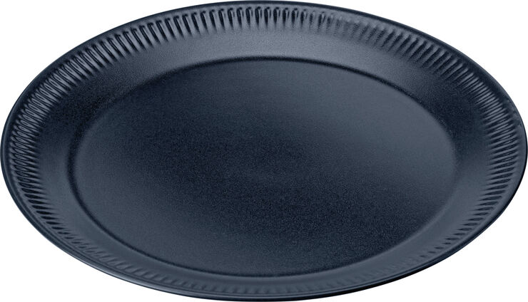 Tallerken, blå, Ø19 cm