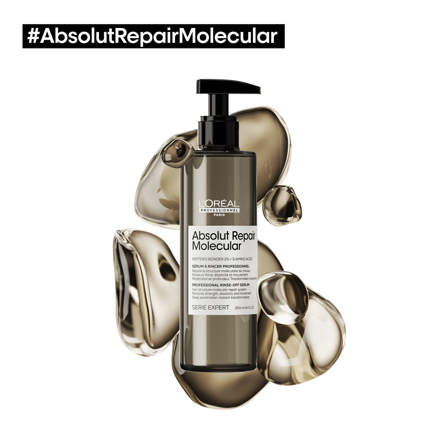 L'Or&eacute;al Professionnel Absolut Repair Molecular Rinse-off Serum 250ml